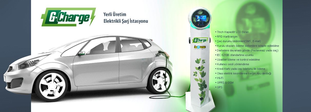 Elektrikli Araç şarj istasyonları